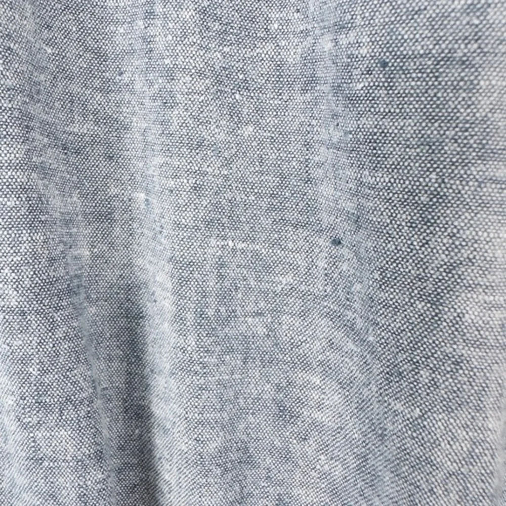 Toad & Co Tara Hemp Romper Medium V Neck Faux Wrap Blue Gray Minimalist‎ Granola